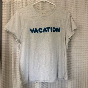 Madewell Embroidered Short Sleeve Shirt